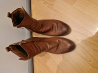Tamaris Schuhe Stiefel Boots Größe 41 braun Leder Hessen - Langenselbold Vorschau
