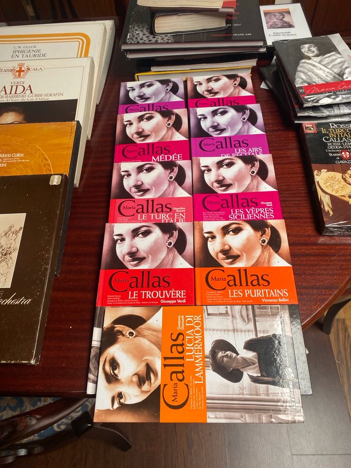 Große Maria Callas Sammlung LP‘s Bücher und CDs in Achim