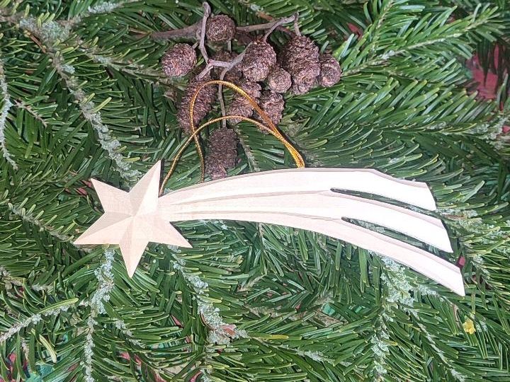 Holz Baumschmuck, Weihnachtsbaum, Geschenk in Reimersgrün