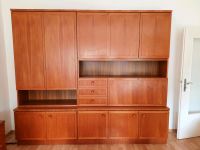 Wohnwand Vitrine und Sideboard Nussbaum Massivholz 3er Set Münster (Westfalen) - Centrum Vorschau