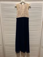 Abendkleid beige/blau von Little Mistress Gr. 40 Nordrhein-Westfalen - Wermelskirchen Vorschau