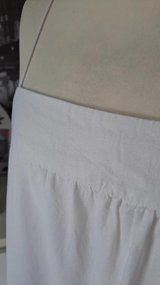 ABERCROMBIE&FITCH * Edles Leinen-Viskose-Maxikleid * weiß * L in Bad Bevensen