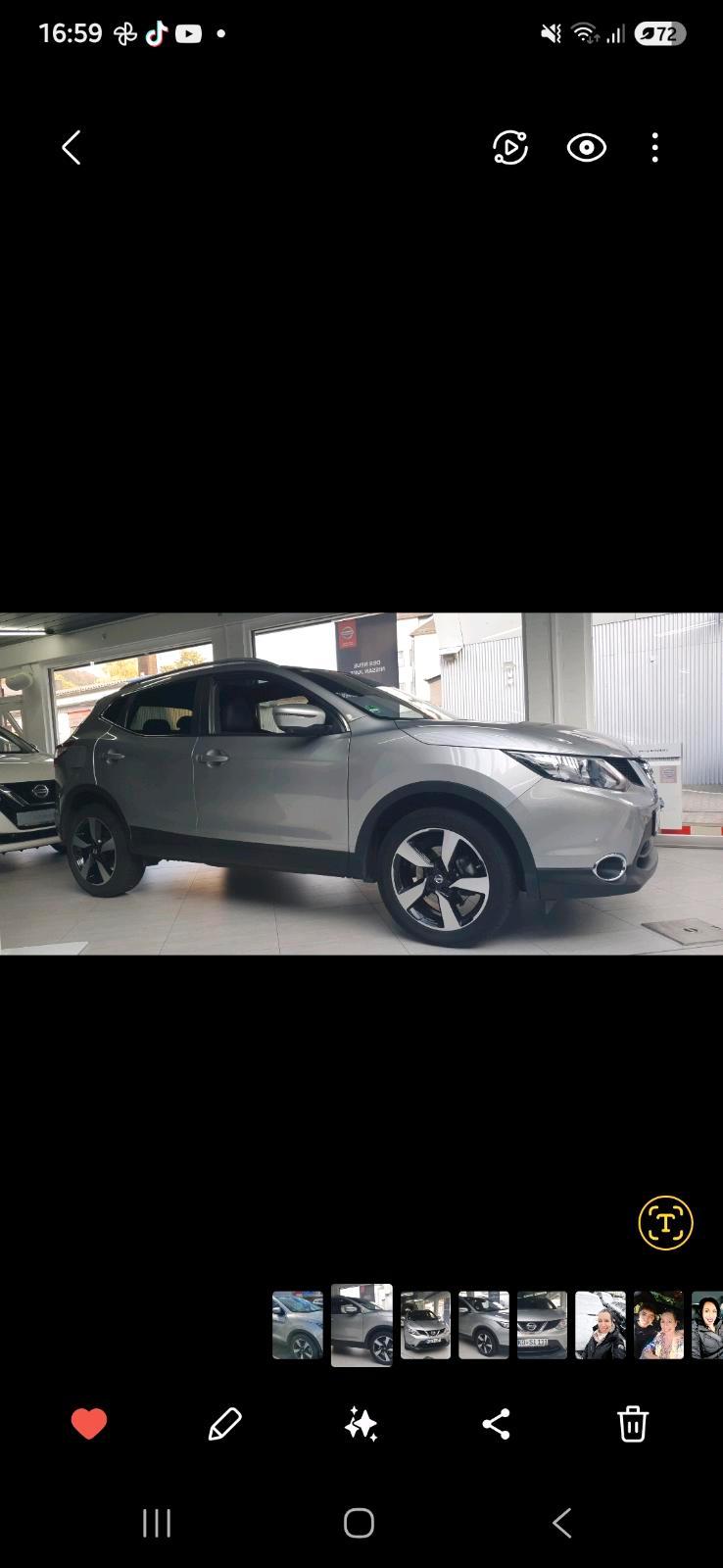 Abbildung des Autos Nissan Qashqai J 11  1.2