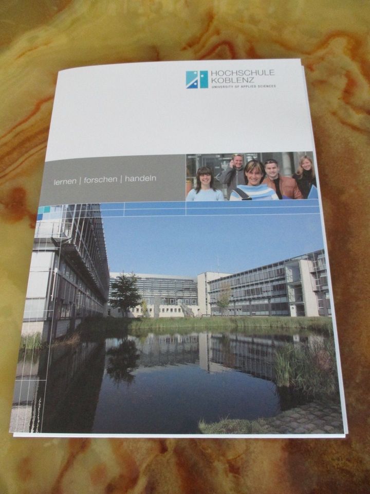 Mappe aus Pappe Hochschule / HS Koblenz in Kobern-Gondorf