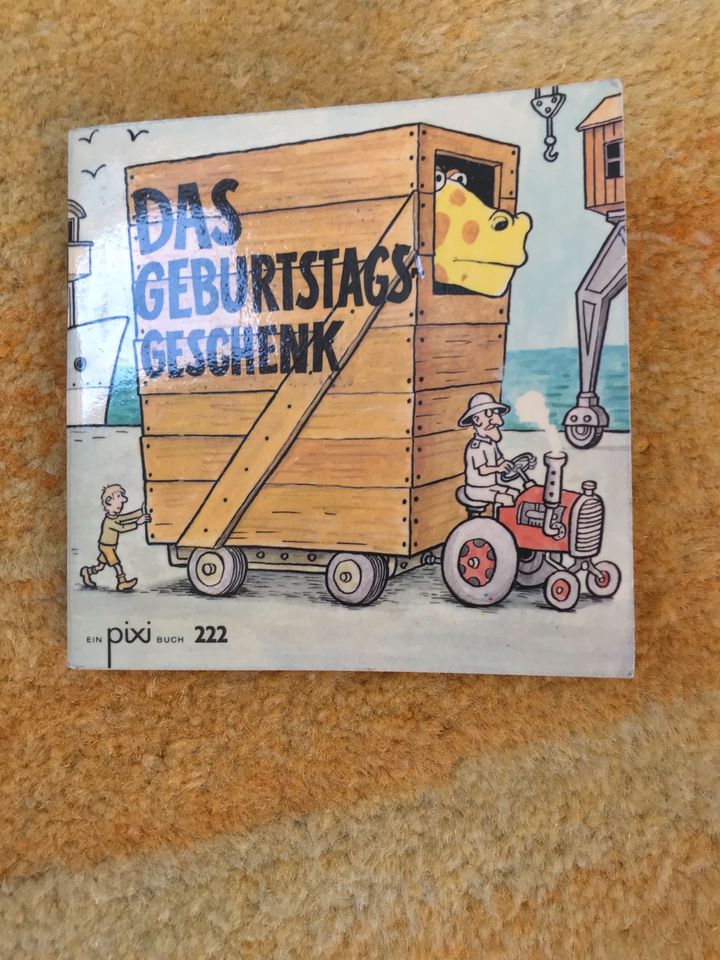 Das Geburtstagsgeschenk Pixi von 1975 in Berlin