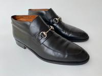 Gucci Jordaan Herren Loafer Horsbit, Halb-Stiefellette, Gr. 44.5 Hessen - Hanau Vorschau