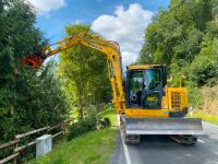 Energieholzernte Einzelbaumentnahme Baumfällung Bagger Nordrhein-Westfalen - Marsberg Vorschau