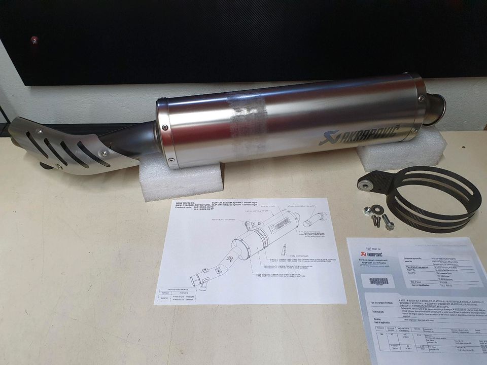 Akrapovic Auspuff 7160-7702466, R 1200 GS, R1200GS, 2004 - 2009 in Regensburg