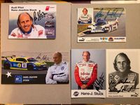 Rennsport-Legende Hans-J. Stuck: 3 handsignierte Autogrammkarten München - Trudering-Riem Vorschau