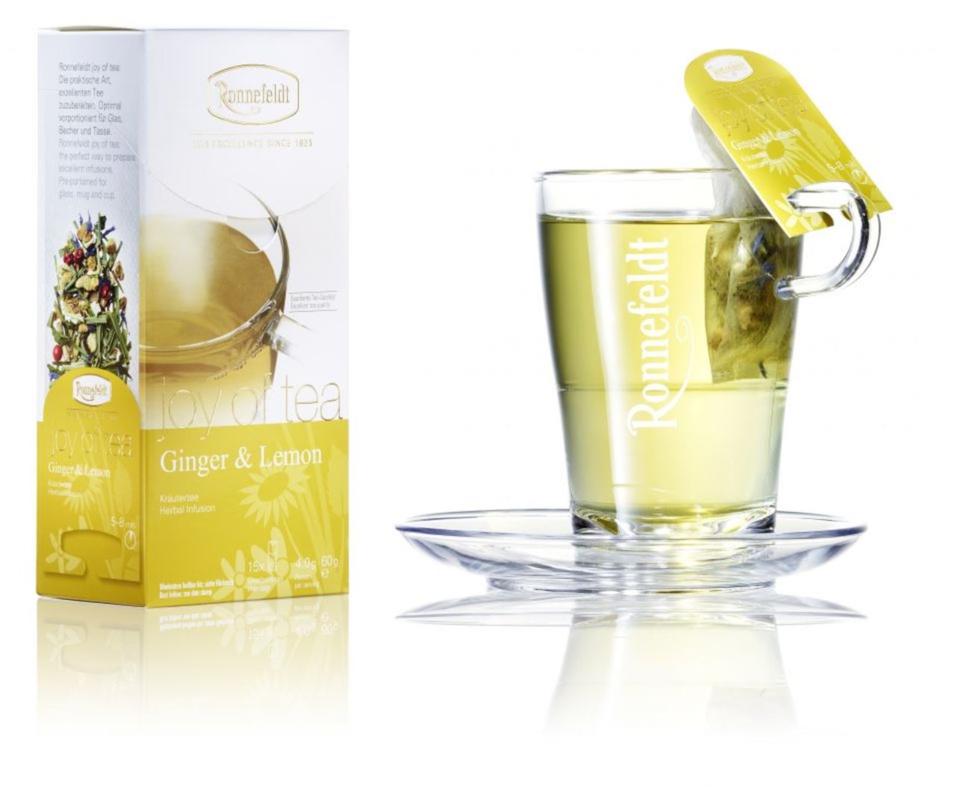 Ronnefeldt 5x15 Teebeutel Joy of Tea Ginger & Lemon Kräutertee in München