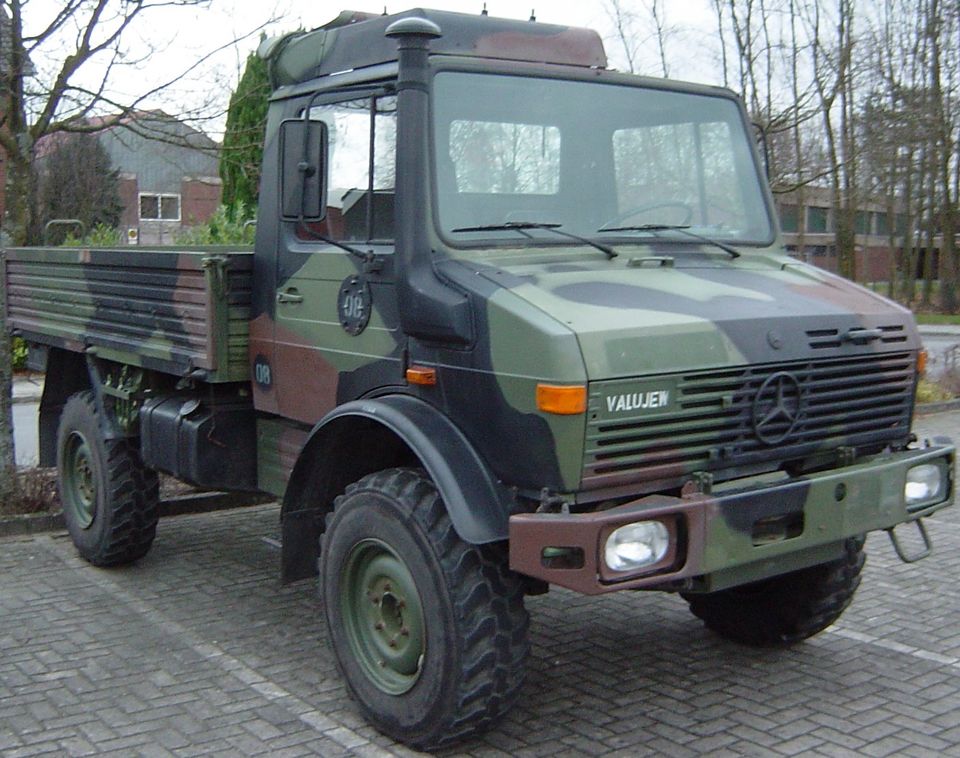 Unimog U 1300 L- ex Bundeswehr -, TÜV neu , H Kennz. in Lienen