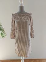 gestreiftes Kleid beige-weiß von Only Gr.34 Baden-Württemberg - Wehingen Vorschau