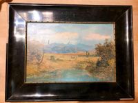 Ölgemälde Alpenvorland  47x36cm München - Allach-Untermenzing Vorschau