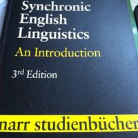 Synchronie English Linguistics An Introduction - Paul Georg Meyer Nordrhein-Westfalen - Troisdorf Vorschau