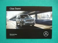 Prospekt Broschüre Mercedes Benz Citan Tourer neuwertig !!! Niedersachsen - Uelzen Vorschau