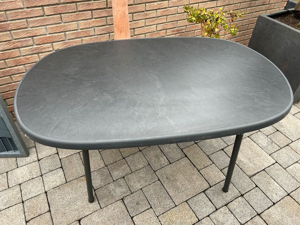 Sieger Campingtisch klappbar Anthrazit Camping 140x90cm in Leverkusen