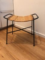 DDR Rattan Hocker 60er Jahre String Design Midcentury Korb Berlin - Biesdorf Vorschau