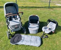 ABC Design Kinderwagen 3-in-1 Salsa 4 All in One Graphite Grey Brandenburg - Schulzendorf bei Eichwalde Vorschau