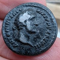 Antike römische Münze Denar des Antoninus Pius / Pietas Niedersachsen - Braunschweig Vorschau