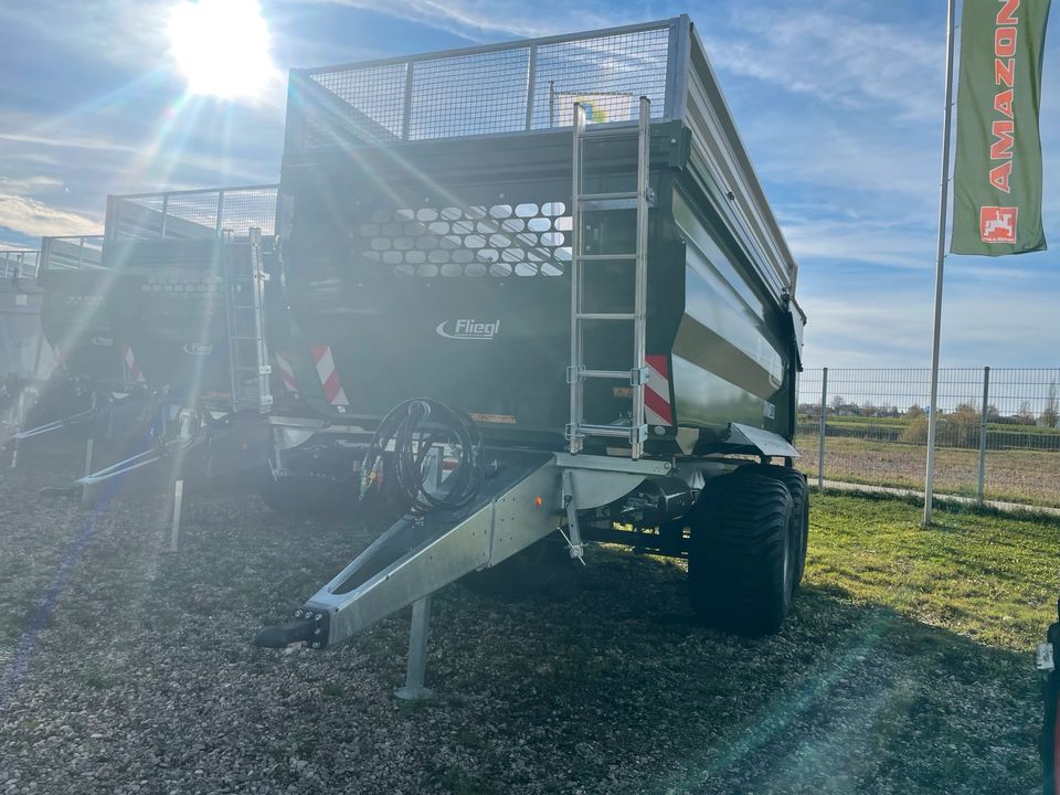 Fliegl TMK 190 FOX Muldenkipper, Kipper Anhänger Traktor in Rennertshofen