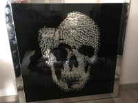 Skull Bild 100x100cm + 2 Totenköpfe Deko Bayern - Traunreut Vorschau