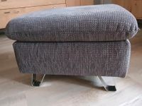 Sitzhocker zur 2 Sitzer Couch mit Longchair, Farbe Schiefer, Top Rheinland-Pfalz - Unnau Vorschau