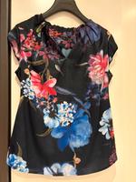 comma SATIN BLUSE MIT RAFFUNG wunderschön gr 34 xs S Shirt Nordrhein-Westfalen - Bedburg Vorschau