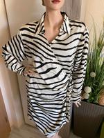 H&M Kleid Wickelkleid Businesskleid Gr: 40 - 42 Zebra Thüringen - Camburg Vorschau