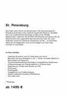 St. Petersburg | 7 Reisetage ab 1.495 € Dresden - Pieschen Vorschau