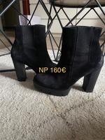 Paul Green stiefeletten Wildleder 39 schwarz high heels ankle boo Hessen - Stadtallendorf Vorschau