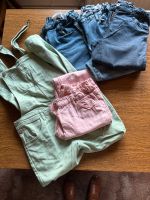 Hosen für Mädchen, Gr. 176, blau und rosé plus Latzhose Sachsen-Anhalt - Weferlingen Vorschau