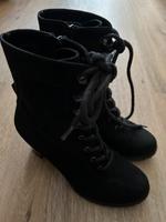 schwarze Stiefeletten Deichmann Sachsen - Görlitz Vorschau