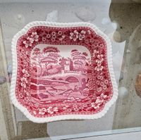 Schüssel Copeland Spode's Tower England rot englisches Geschirr Rheinland-Pfalz - Pirmasens Vorschau