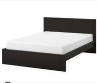 Malm Bett 180 cm schwarz/braun mit zwei Nachttisch Kommoden Berlin - Reinickendorf Vorschau