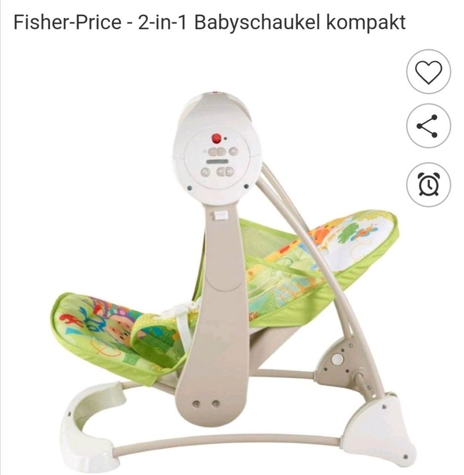 Fischer Price  Babyschaukel  elektrisch Wippe Musik in Buseck