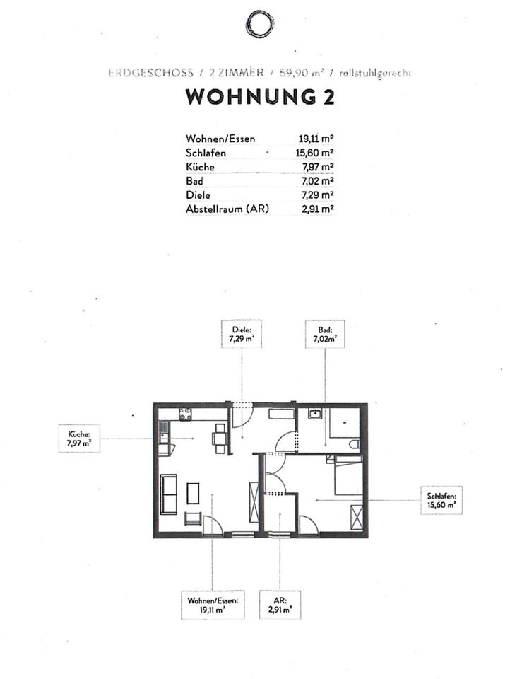 Stilvolles Erdgeschoss Wohnung in begherte Lage von Bad Kreuznach in Bad Kreuznach