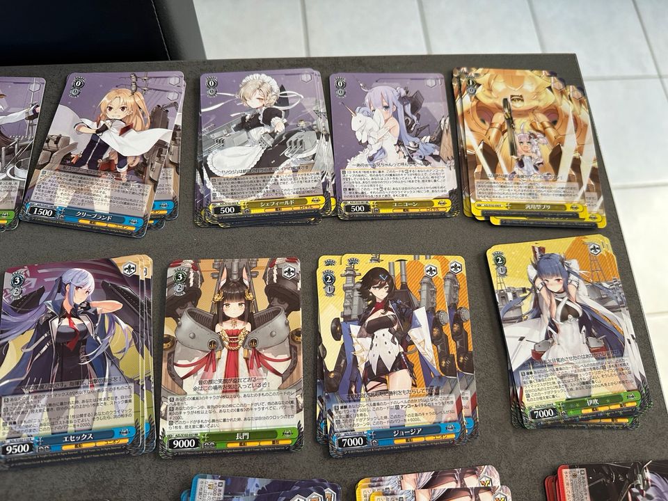 Azur Lane  Weiß Schwarz  Anime Sammelkarten in Bocholt