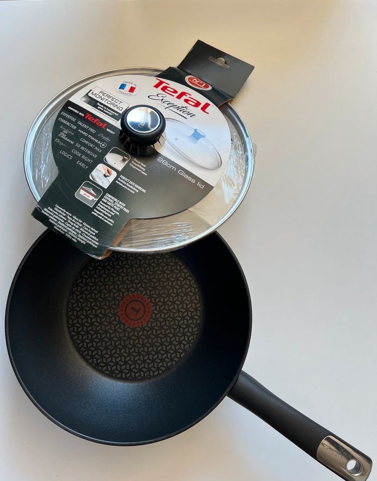 Neu Tefal Exception wok Pfanne 28 cm induktion Deckel in  Nordrhein-Westfalen - Krefeld | eBay Kleinanzeigen ist jetzt Kleinanzeigen