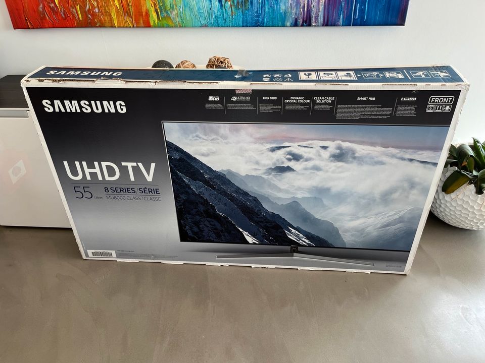 Samsung UHD 4K Smart TV - UE55 MU8009 in Niefern-Öschelbronn