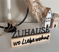 Zuhause Aufsteller, Richtfest , Einweihung, Home,Geschenk Niedersachsen - Ahnsbeck Vorschau