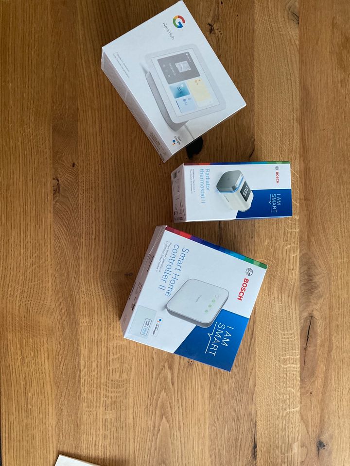 Google Nest Hub Bosch Smart Home controller II NEU OVP in Bergisch Gladbach