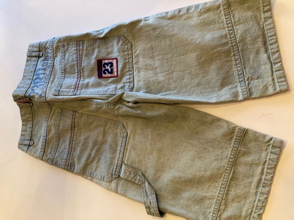 3/4 Jeans Hose Gr 140  unisex in Limbach-Oberfrohna