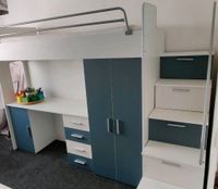 Hochbett für kleine Zimmer mit viel Stauraum Sachsen-Anhalt - Halle Vorschau