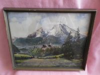 Walter Thamm Dorfkirche Berchtesgaden m. Watzmann Öl/Holz 31x39cm Nordrhein-Westfalen - Netphen Vorschau