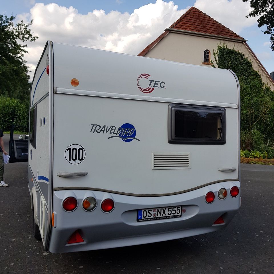sehr leichter Wohnwagen für 2-3 Personen zu vermieten ( Urlaub in Bad Rothenfelde