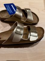 Neu Birkenstock Arizona Gold Sandalen Größe 39 Berlin - Neukölln Vorschau