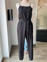 Zara schwarzer Overall Damen Jumpsuit Leinen Gr. S Niedersachsen - Scheeßel Vorschau