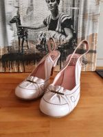 Harlot Pumps/Sandalen, Schuhe aus Portugal, Leder, Größe 39 Leipzig - Schönefeld-Abtnaundorf Vorschau