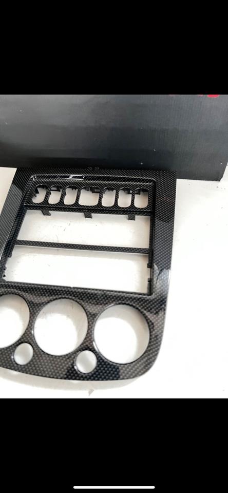 Mercedes  W414 Vaneo Mittel-Blende Verkleidung Abdeckung  Carbon in Kürnbach