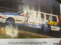 Volvo 850 Kombi Großformat Poster ca.80x110cm 24 Stunden Rennen Nordrhein-Westfalen - Minden Vorschau